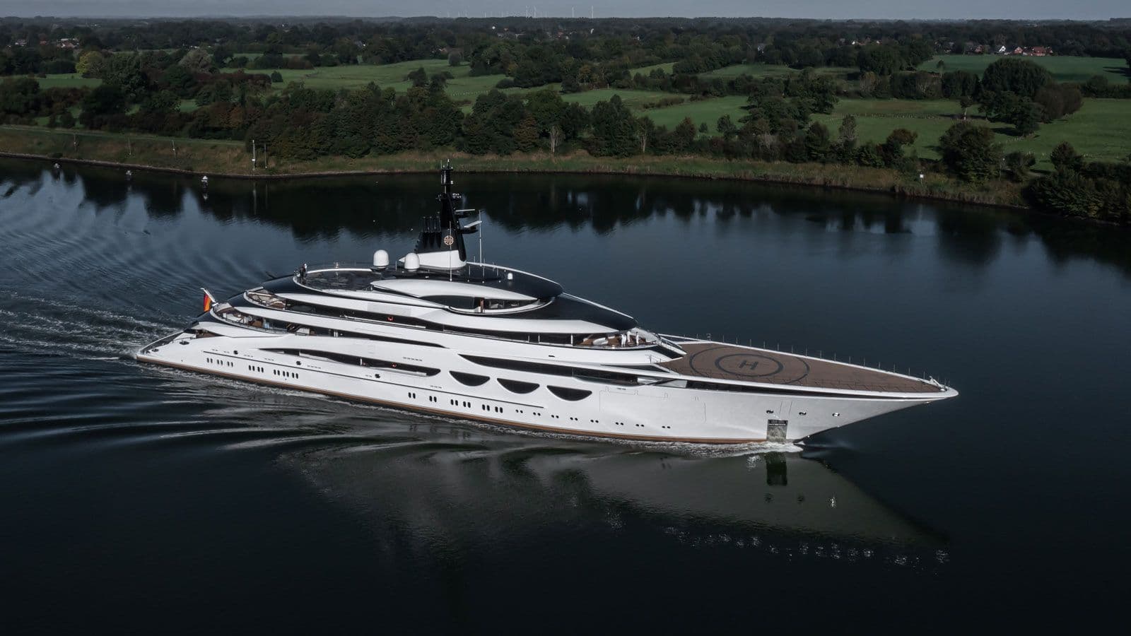 Ahpo superyacht, 115.1m Lurssen, BOAT International high-res image